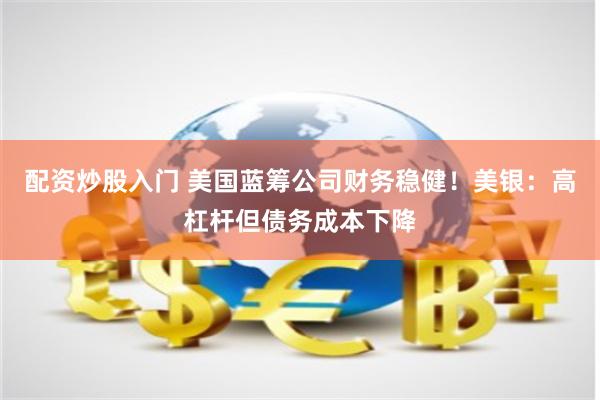 配资炒股入门 美国蓝筹公司财务稳健！美银：高杠杆但债务成本下降